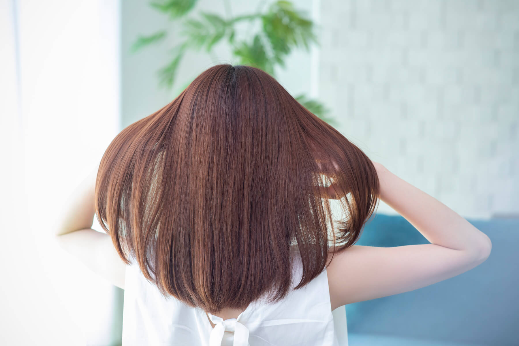 「髪質改善艶サラサラ美髪弱酸性縮毛」のイメージ画像